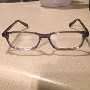 Warby Parker Mitchell glasses in Grey matte